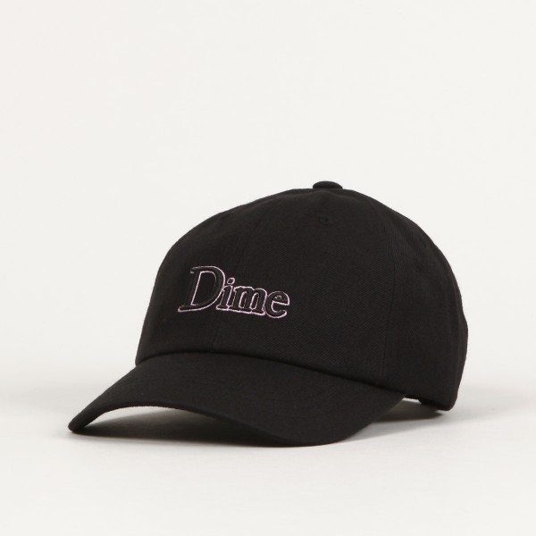【DIME】 Classic Low Pro Cap Black/Pink Dime Classic Low Pro Cap Black Pink - Skateboarding, Nike SB